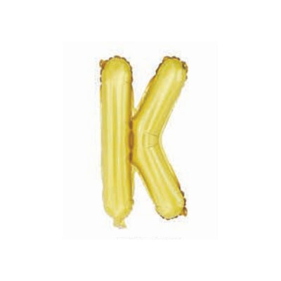 Letter And Number Series-Letter and number foil balloon AmericanSmallLetterK
