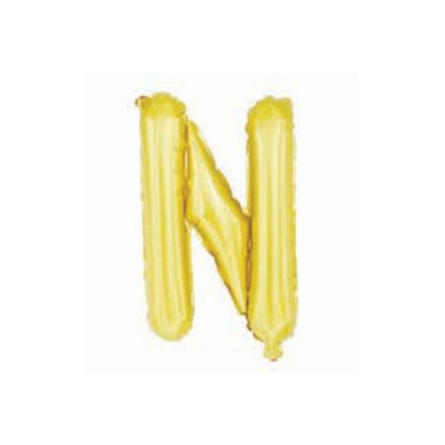 Letter And Number Series-Letter and number foil balloon AmericanSmallLetterN