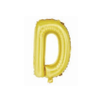 Letter And Number Series-Letter and number foil balloon AmericanSmallLetterD