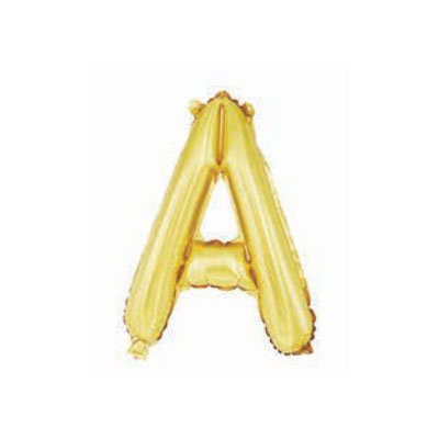 Letter And Number Series-Letter and number foil balloon AmericanSmallLetterA